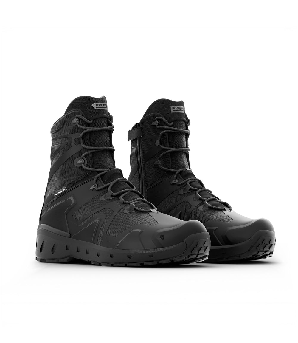 *Arriving Soon* First Tactical 8" Aero-Tac, Waterproof, Side Zip, Black, Boot (165927)