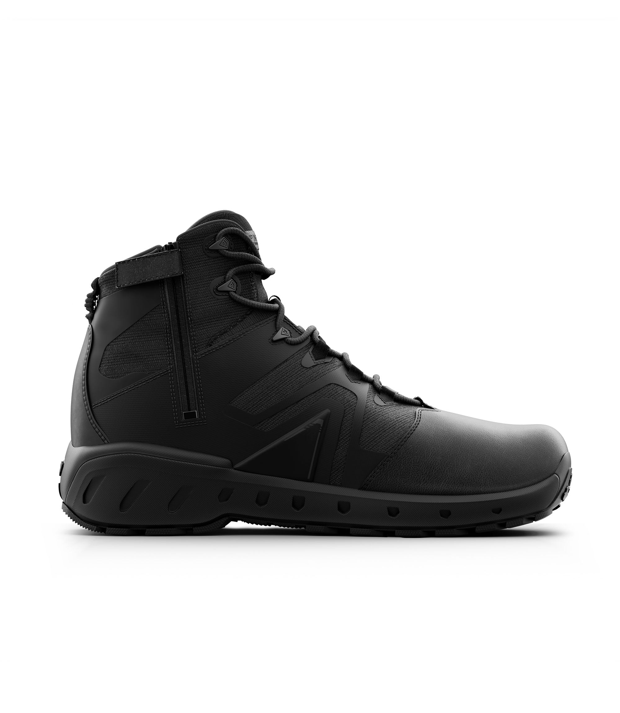 *Arriving Soon* First Tactical 5" Mid Aero-Tac, Polishable, Side Zip, Black, Boot (165933)