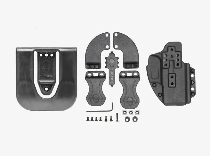 Alien Gear - Photon Non Light Bearing IWB/OWB - Ambidextrous Glock 19/19X/23 Gen 1-4/44/45, Lone Wolf LTD19 (PHO-0057-L0-D)