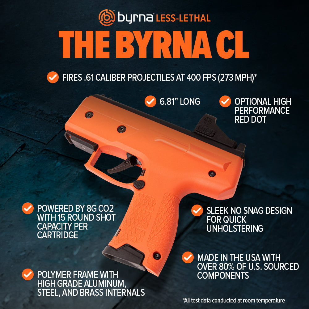 **NEW ARRIVAL** The New Byrna CL (Compact) Launcher - Universal Kit