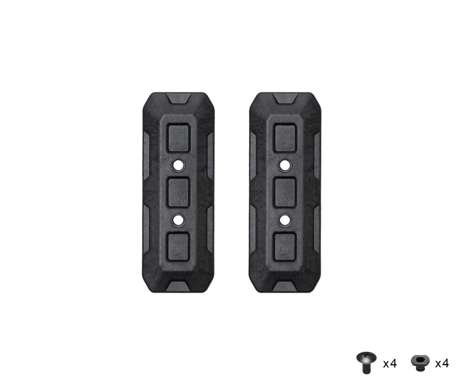 BladeTech Direct to MOLLE MOUNT: Pair w/Hardware, Short (3 Rows)