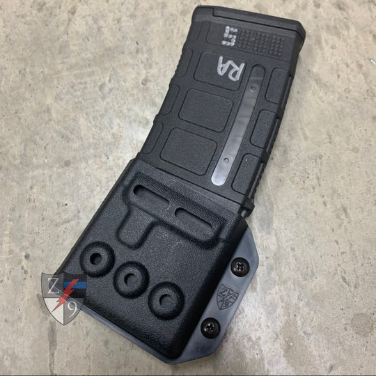 Zero 9 Rifle Magazine Case, AR/M4, Molle-Lok (Z9-4011-BLK-MLK)