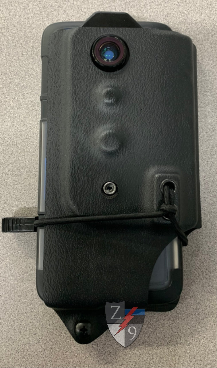 Zero 9 Bodyworn Camera System Cases, Case #1, Black, Molle-Lok (Z9-2023-BLK-MLK)