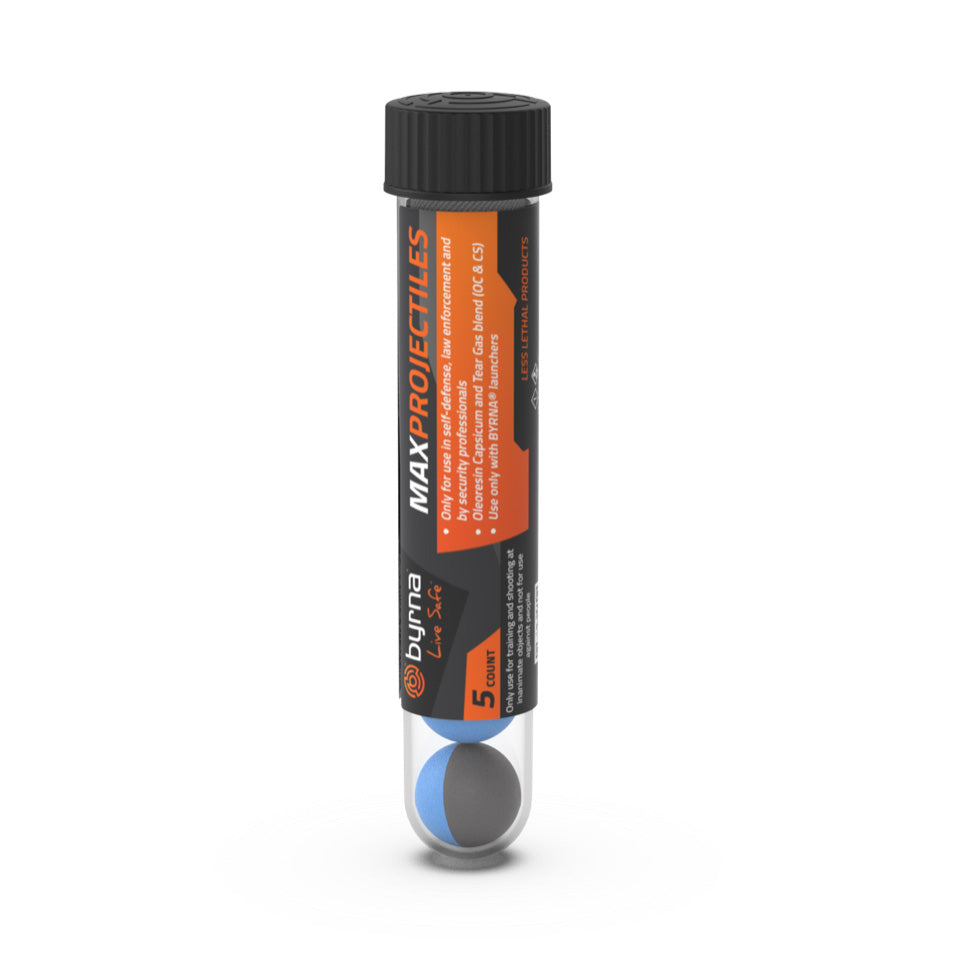 **NEW ARRIVAL** Byrna CL .61 Cal Projectile for the new CL (Compact) Launcher 5 Count - Pepper