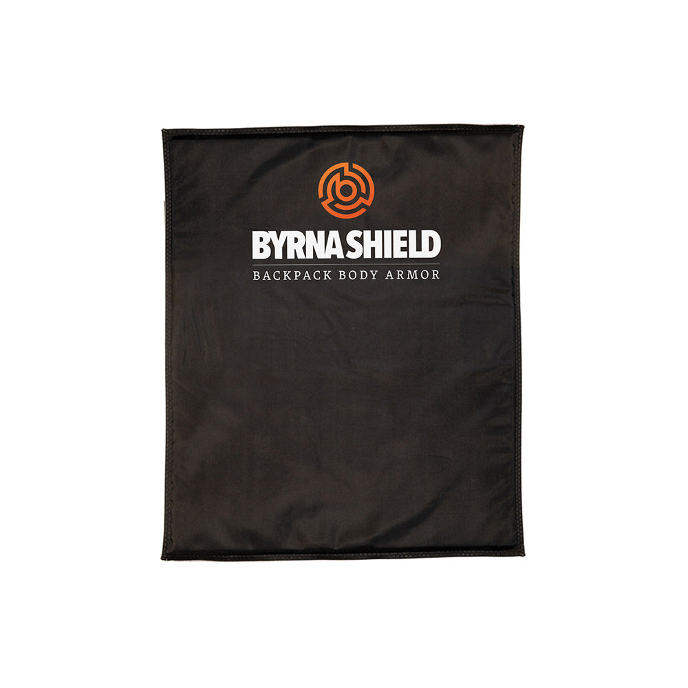Byrna Shield: Bullet Resistant Backpack Body Armor Flexible Insert Lvl IIIA 10x12