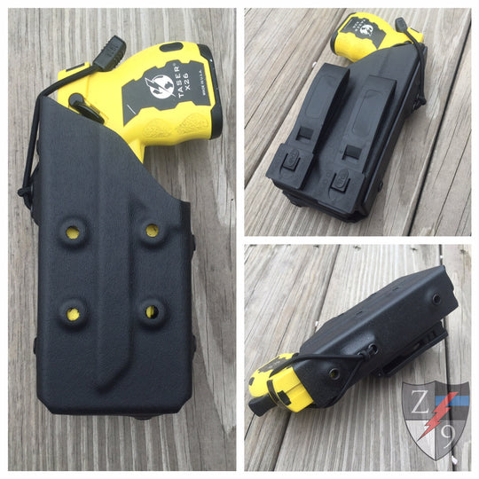 Zero 9 Taser Case, Taser 7, TEK-LOK (Z9-2015-BLK-TEK)