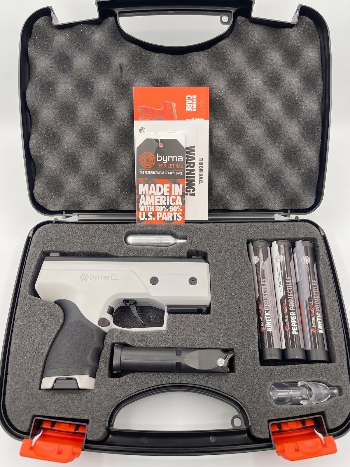 *Limited Edition* Byrna CL Launcher, Gloss White - Universal Kit