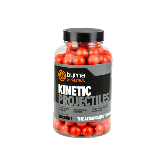 **NEW ARRIVAL** Byrna CL .61 Cal Projectile for the new CL (Compact) Launcher 95 Count - Kinetic (Hard Plastic Round)