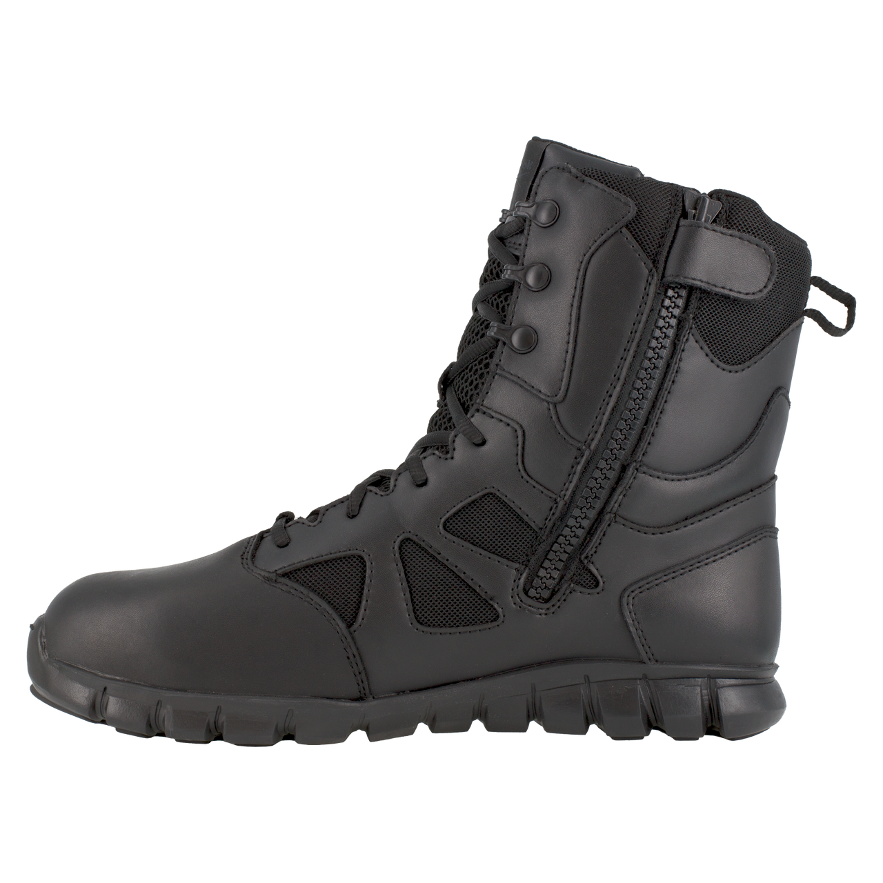 **NEW ARRIVAL** REEBOK SUBLITE 8" MENS WATERPROOF & COMPOSITE TOE W/SIDE ZIPPER - RB8807