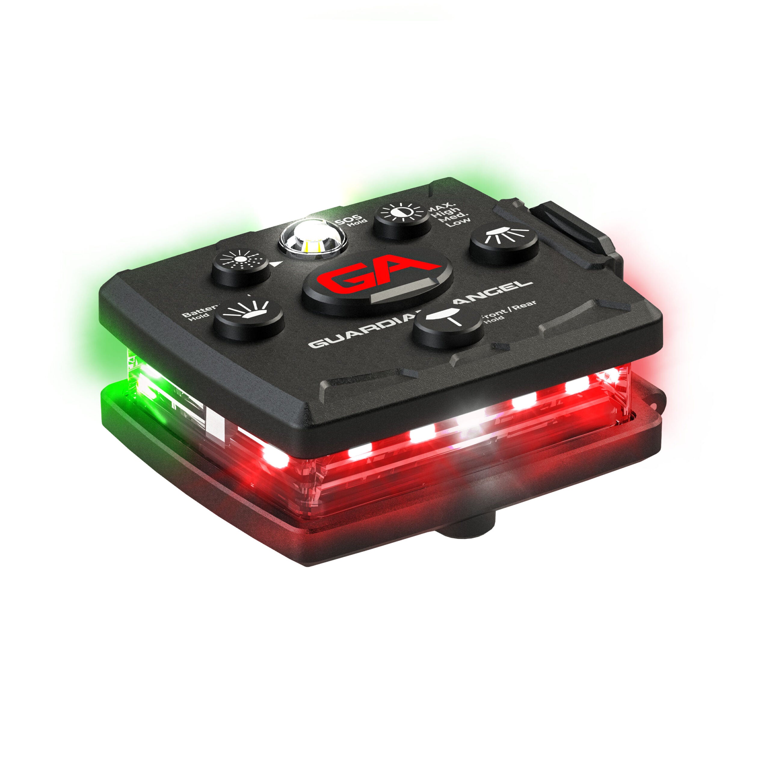*NEW STYLE* Guardian Angel Micro Red/Green Wearable Safety Light (MCR-R/G)