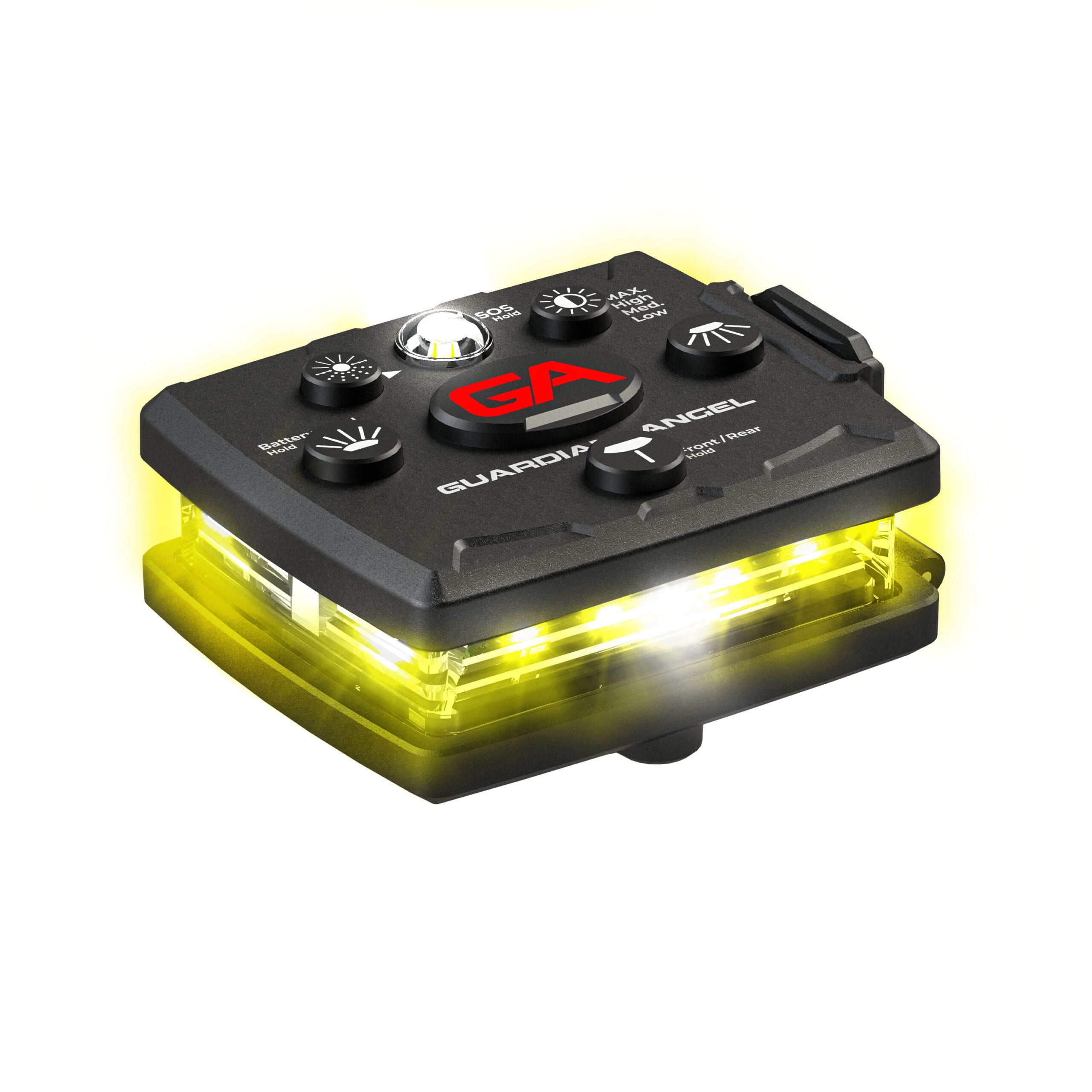 *NEW STYLE* Guardian Angel Micro Yellow/Yellow Wearable Safety Light (MCR-Y/Y)