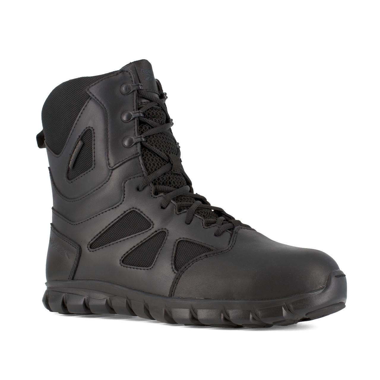 **NEW ARRIVAL** REEBOK SUBLITE 8" MENS WATERPROOF & COMPOSITE TOE W/SIDE ZIPPER - RB8807