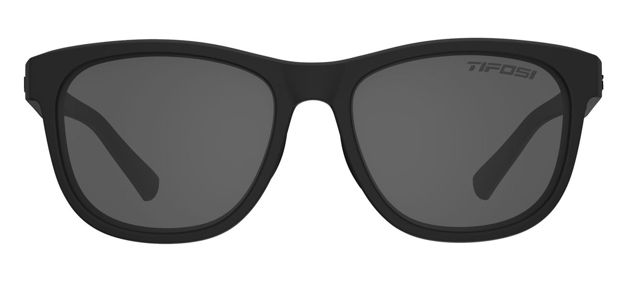 Swank Satin Black Polarized - Smoke Lens (Style 1500500151)