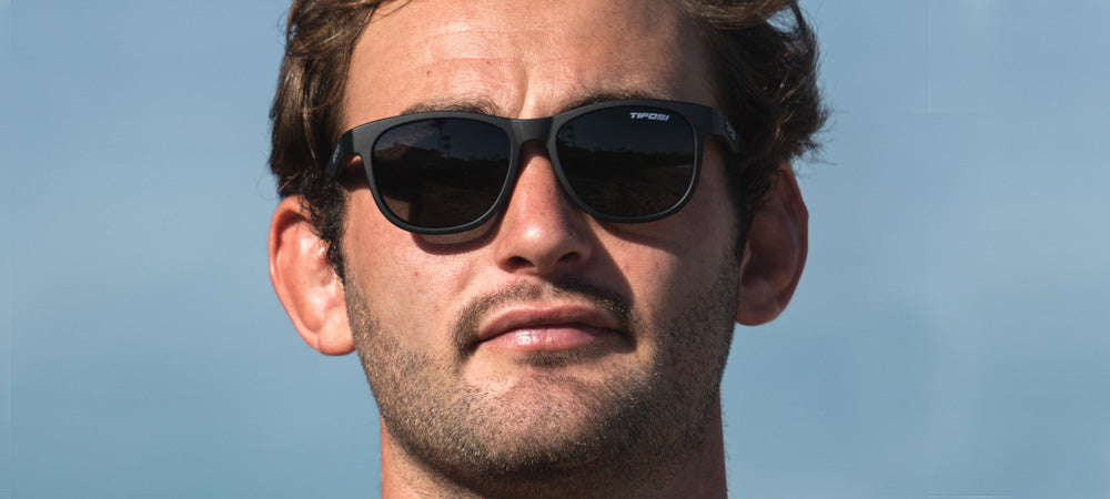 Swank Satin Black Polarized - Smoke Lens (Style 1500500151)