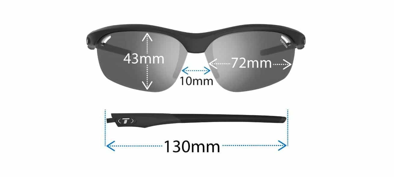 Veloce Matte Black Tactical- Smoke Lens - ANSI Z87.1 Rated (Style 1041100101)