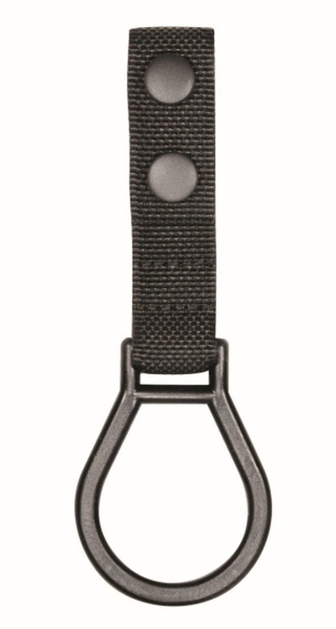 Ballistic D-Cell Flashlight Holder, Black Holder, Fits up to 2.25" Belt