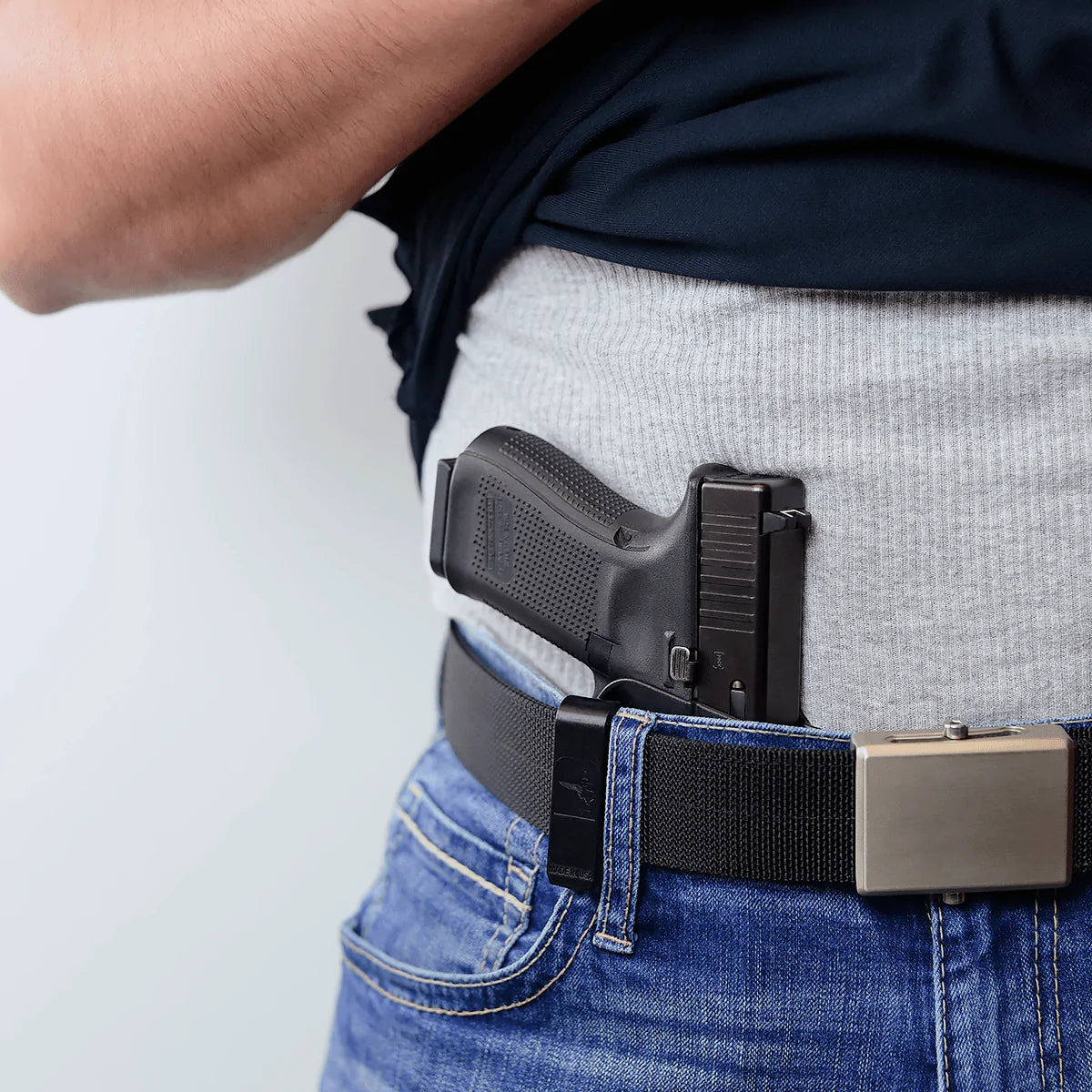 Torsion IWB (Inside Waistband) Gun Holster Left Handed Glock 19,23 (BC20-1007)