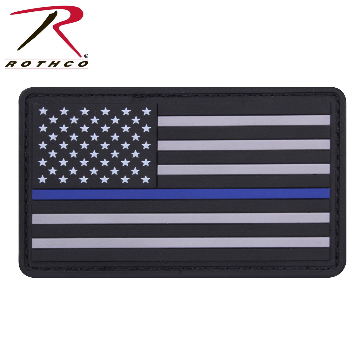 Thin Blue Line PVC Patch #27789