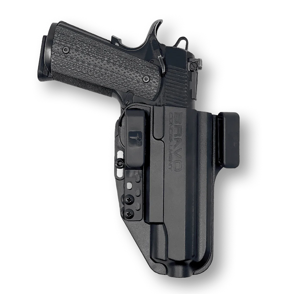 Bravo Torsion IWB (Inside Waistband) Right Hand Holster 1911 (4.25"-5") Rail/Non Rail .45ACPE (BC20-1023)