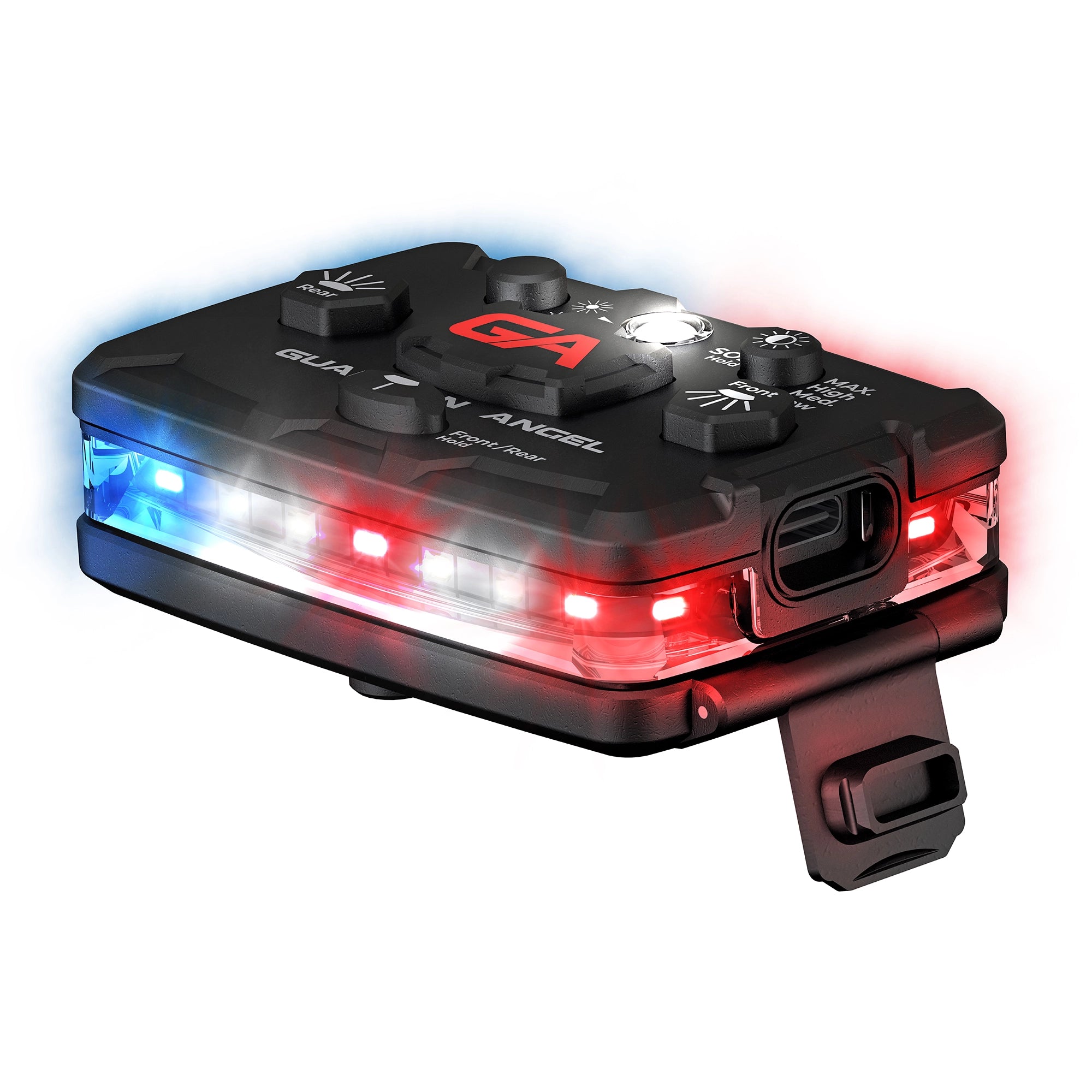 Guardian Angel Elite Red/Blue Wearable Safety Light (ELT-R/B)