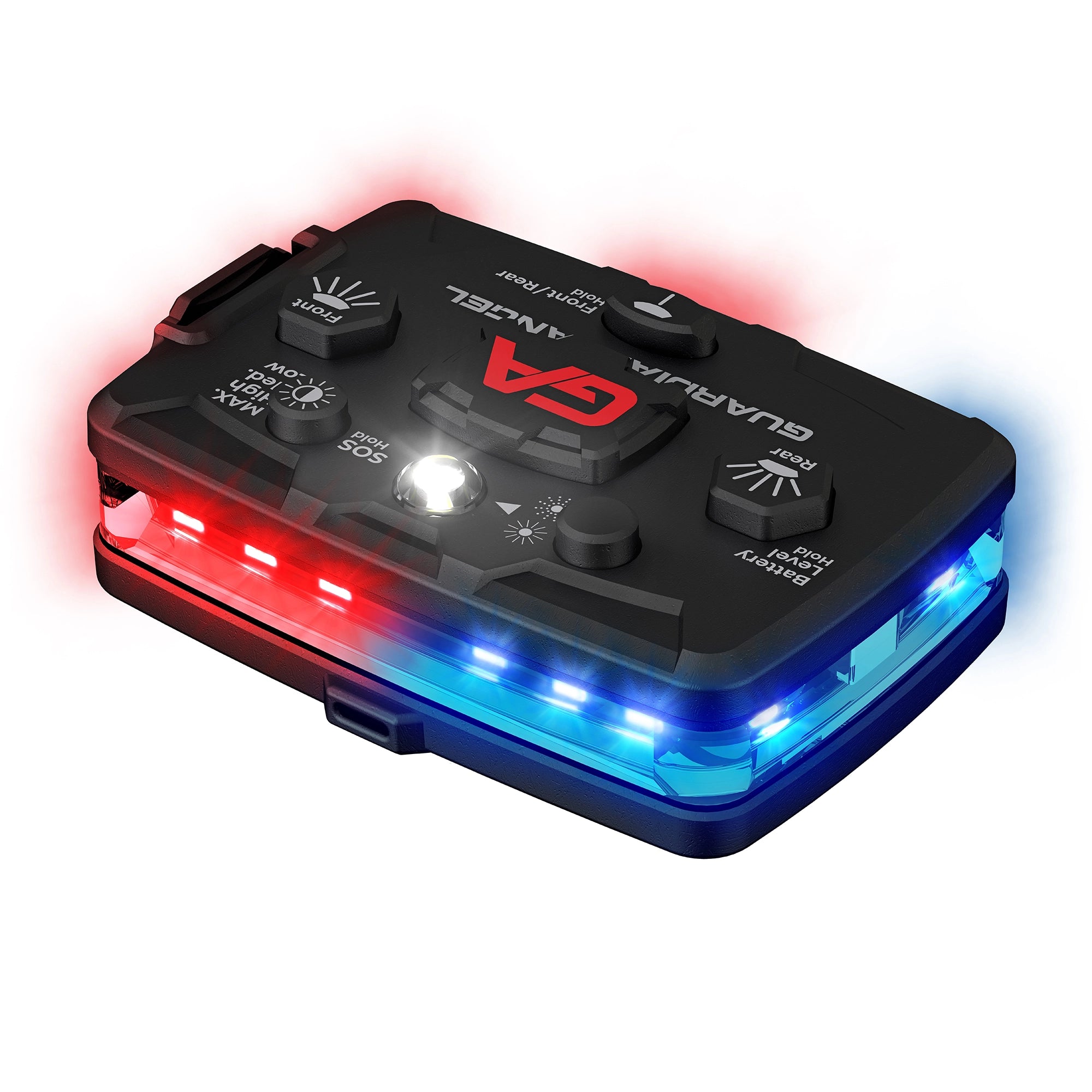 Guardian Angel Elite Red/Blue Wearable Safety Light (ELT-R/B)
