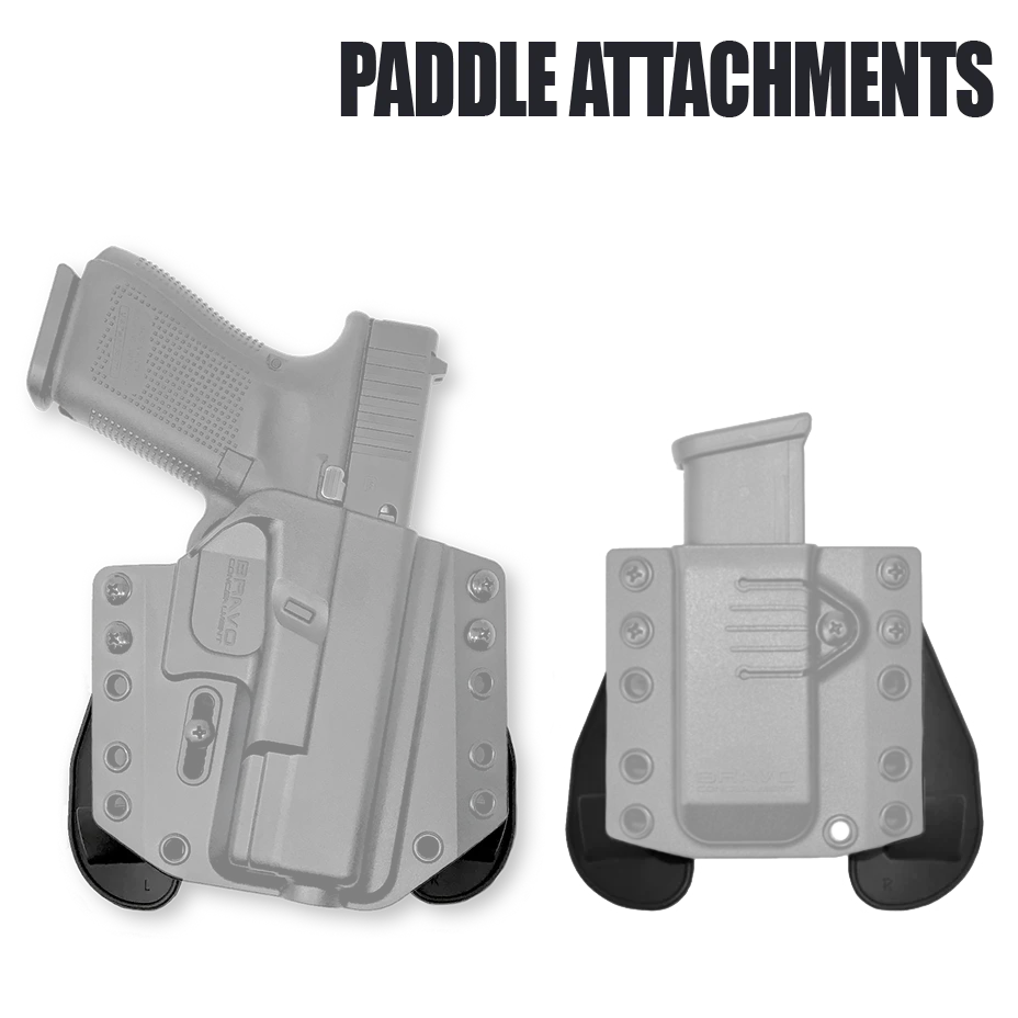 BCA OWB (Outside) Gun Holster Left Handed Glock 19,23 (BC10-1005)