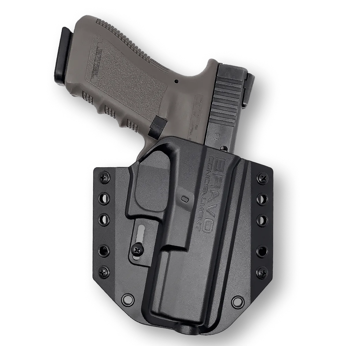 Bravo OWB (Outside Waistband) Right Handed Glock 19,23,32,19X,19MOS,45 (BC10-1001)