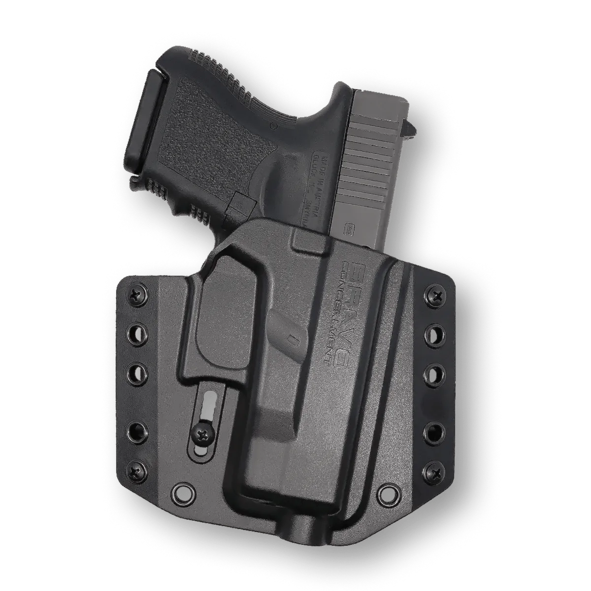 Bravo OWB (Outside Waistband) Right Handed Glock 26,27,33 (BC10-1003)