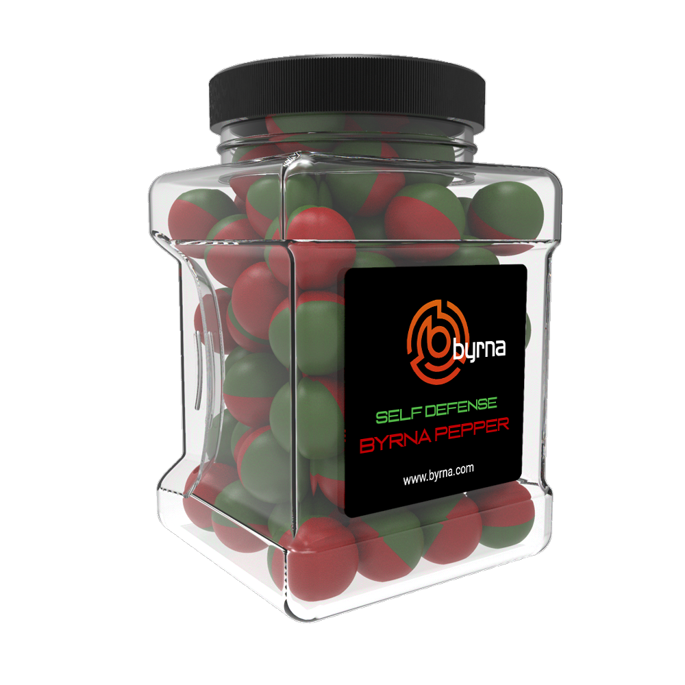 Byrna Pepper Projectiles .68cal compatible with the HD/SD/LE Models (25ct / 95ct /400ct)