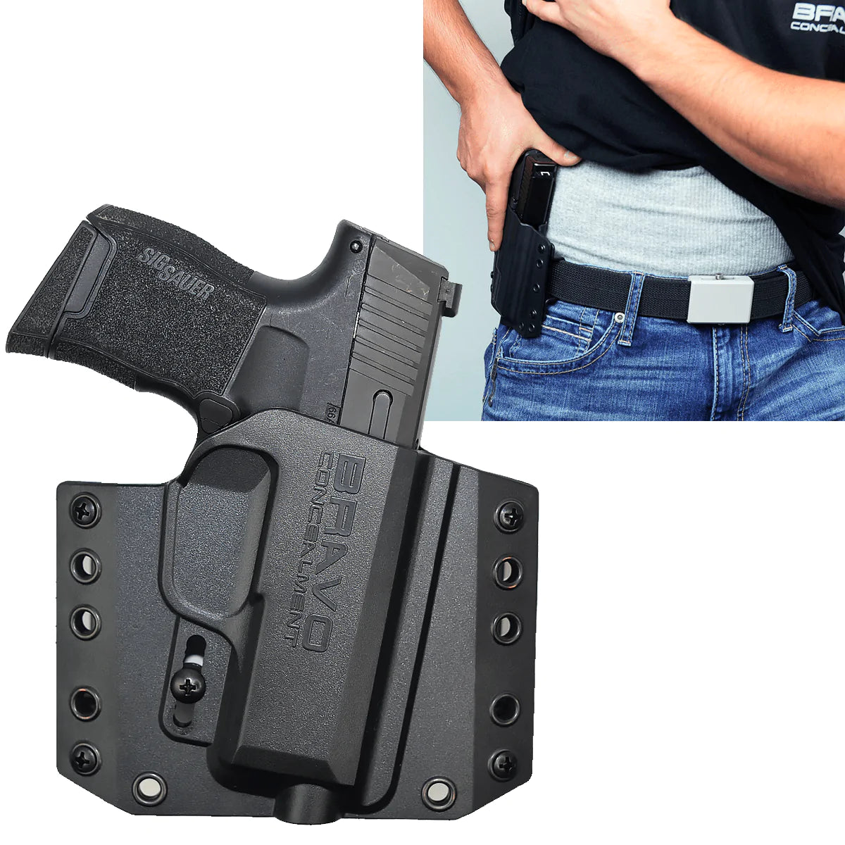 Bravo OWB (Outside Waistband) Right Handed Sig Sauer: P365 (BC10-1025)