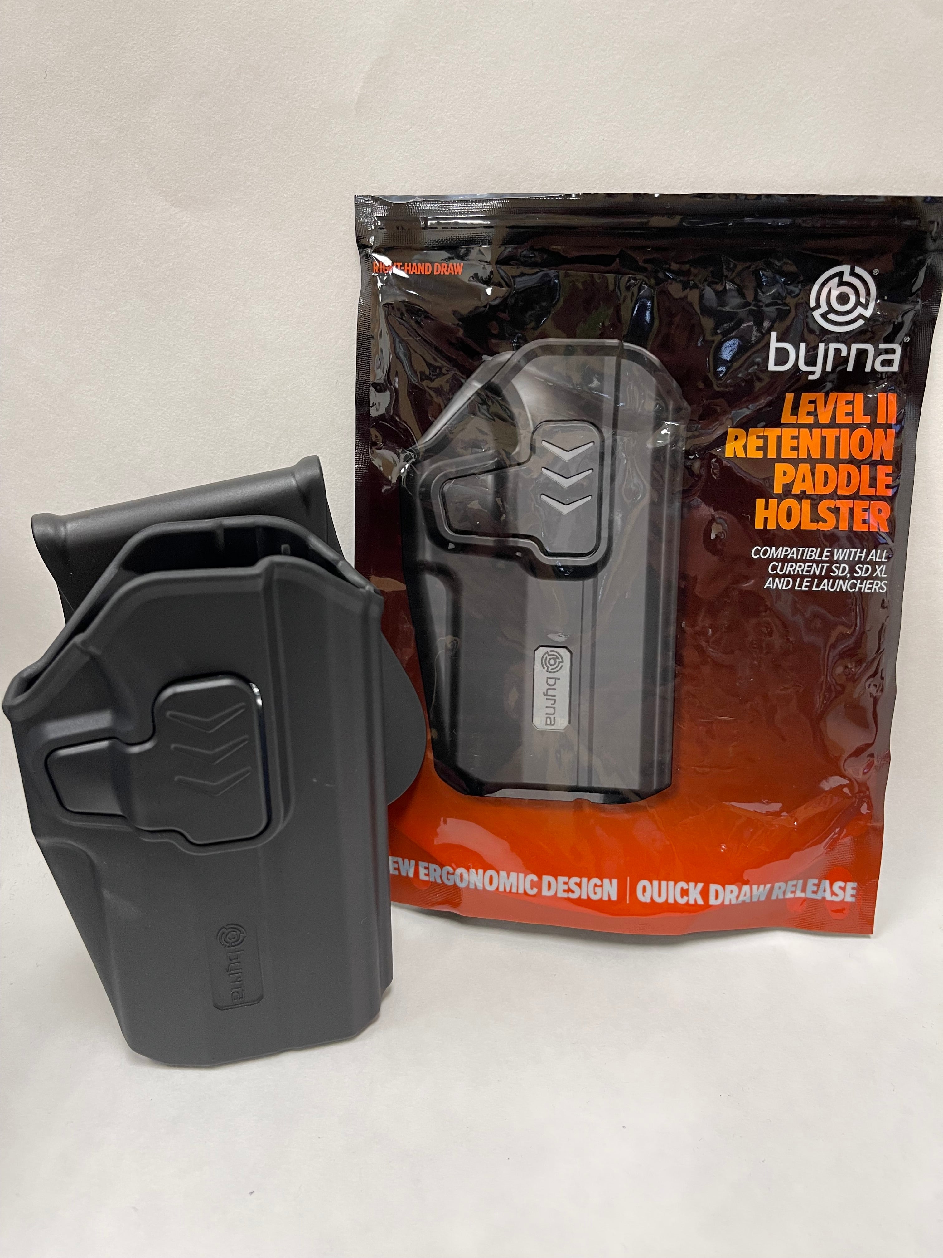 *NEW* Byrna RIGHT HAND GEN 2 Level 2 Adjustable Holster w/Paddle Attachment