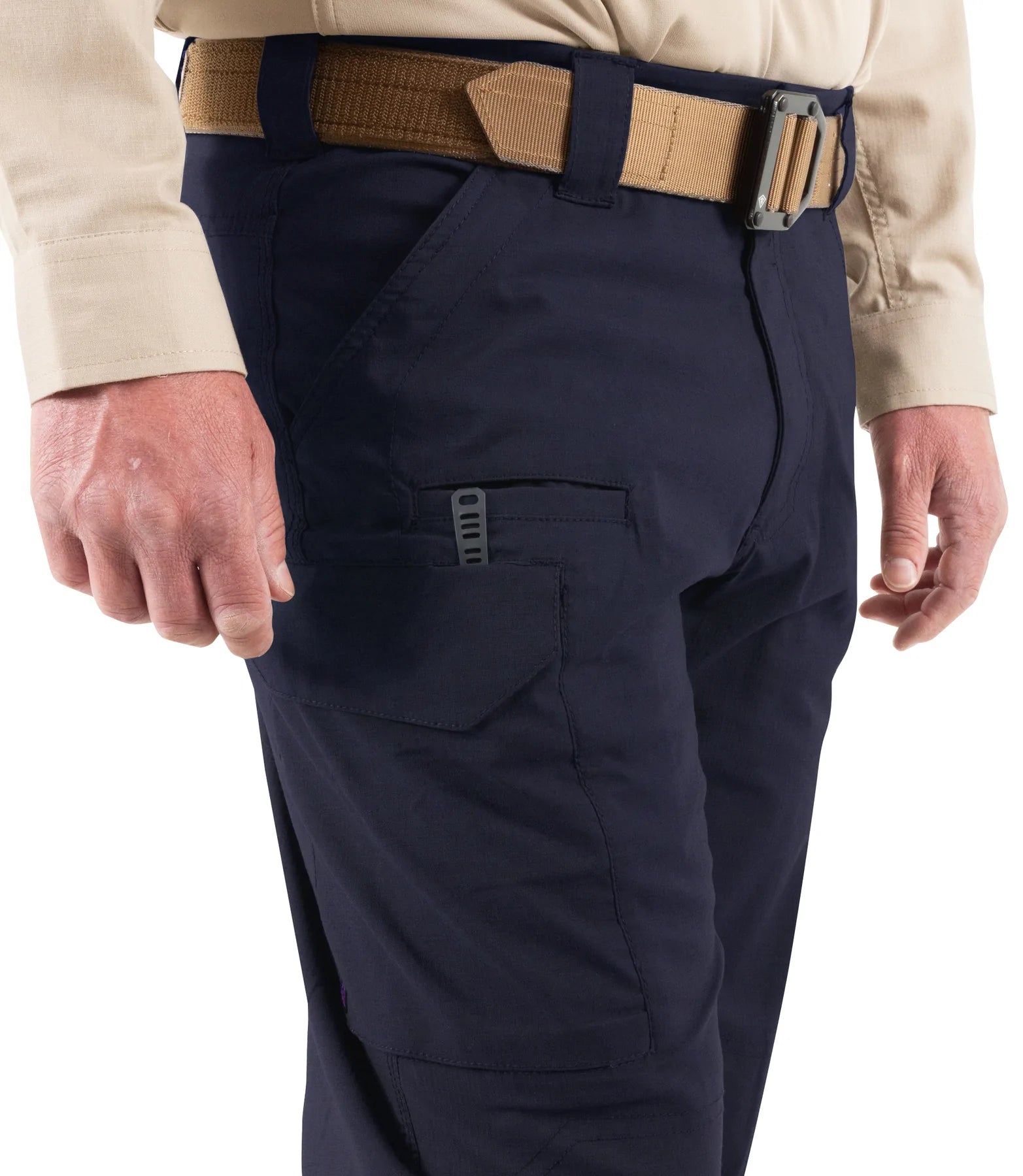 First Tactical Men's V2 Tactical Pants (114011) Midnight Navy / Coyote Brown