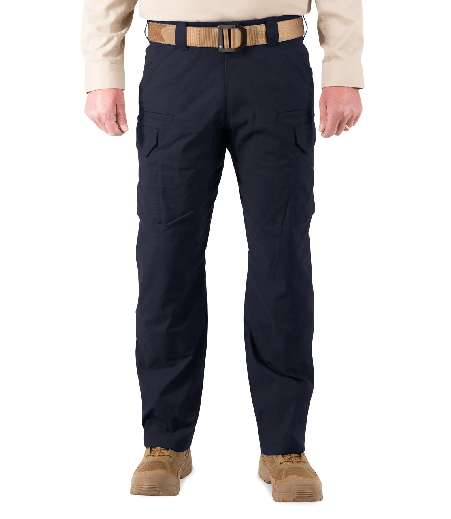 First Tactical Men's V2 Tactical Pants (114011) Midnight Navy / Coyote Brown