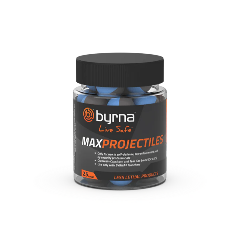 Byrna Max Projectiles .68cal compatible with the HD/SD/LE Models (25ct / 95ct / 400ct)