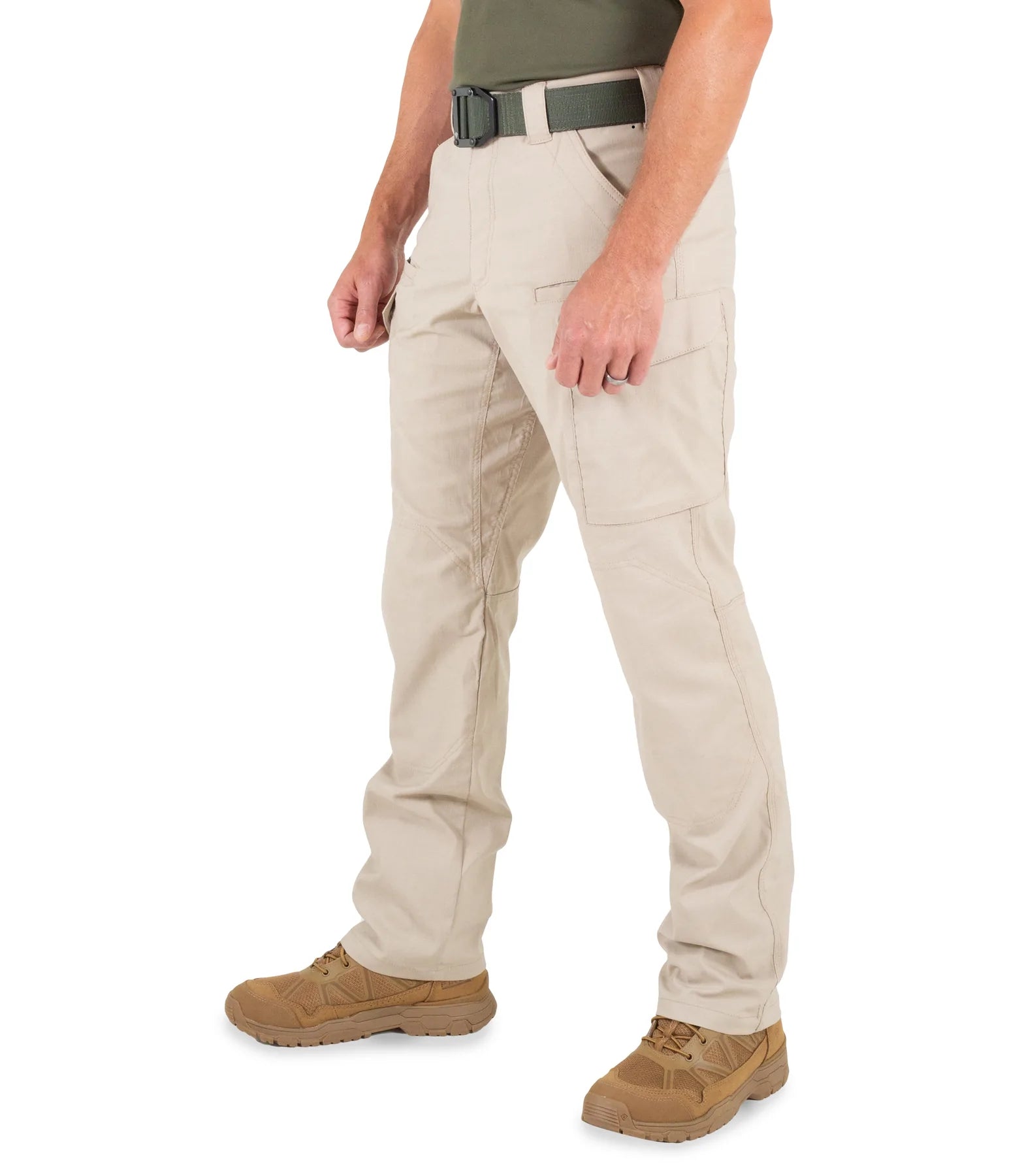 First Tactical Men's V2 Tactical Pants (114011) Khaki / Black