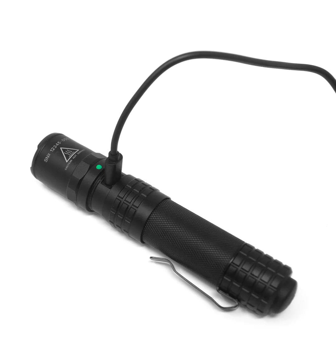 Nightstick USB Tactical Flashlight-Black (USB-558XL)