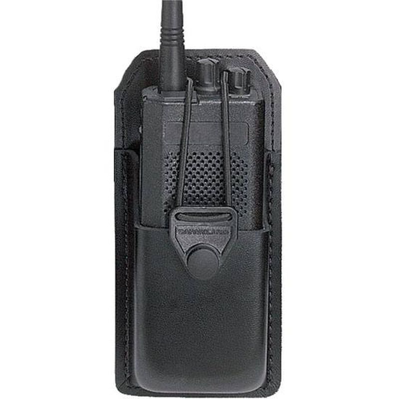 Safariland Model 762 (Size 5) Radio with Swivel Holder, Leather-Look Synthetic/Hardshell STX