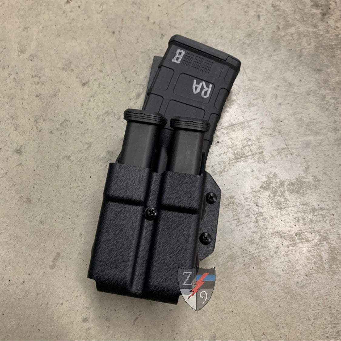 Zero 9 AR / Double Pistol Magazine, BLK, Other 45 (Z9-4022-BLK-MLK)