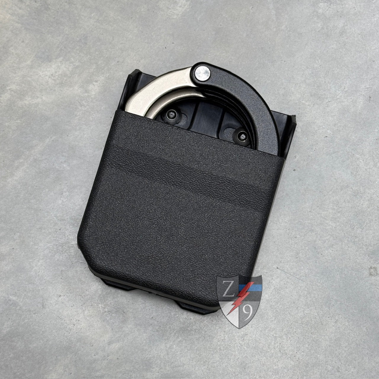 Zero 9 ASP Single Handcuff Case - Fits the Sentry Cuffs, BLK (Z9-4046-BLK-MLK)