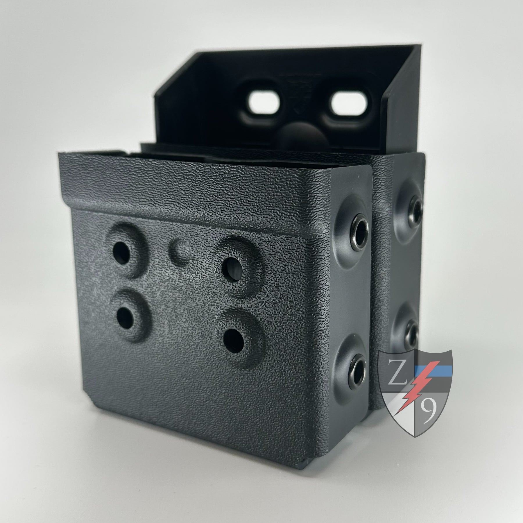 Zero 9 ASP Double Handcuff Case - Fits the Sentry Cuffs, BLK (Z9-4047-BLK-MLK)
