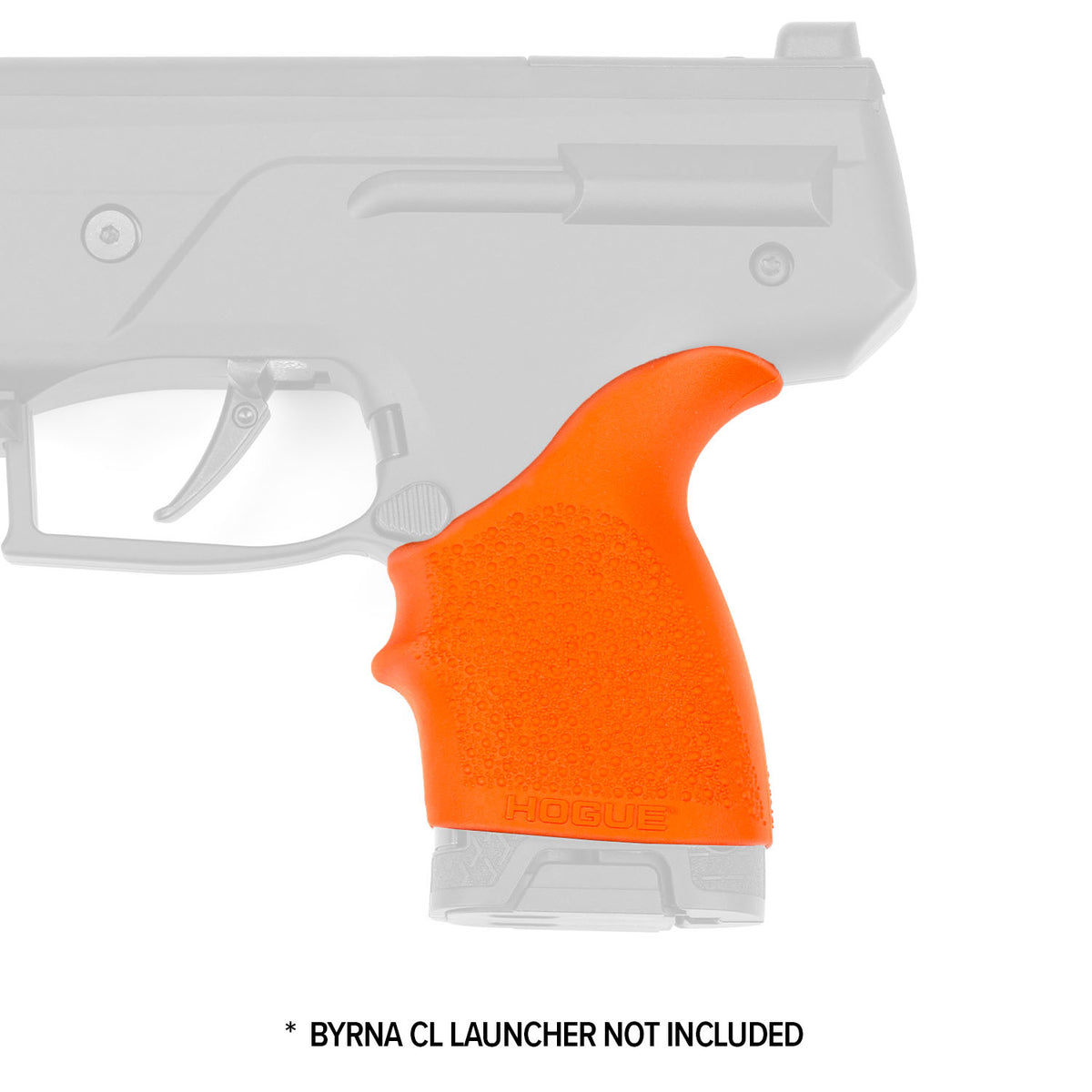 **NEW ARRIVAL** Byrna CL Hogue Handall Beavertail Grip Sleeve, Available in Black & Orange (BM68838)