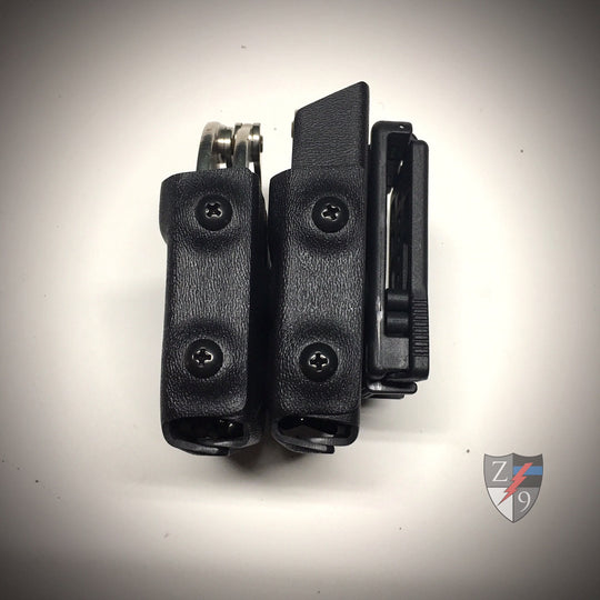 Zero 9 Handcuff Single Case, Standard, Molle-Lok (Z9-4001-BLK-MLK)