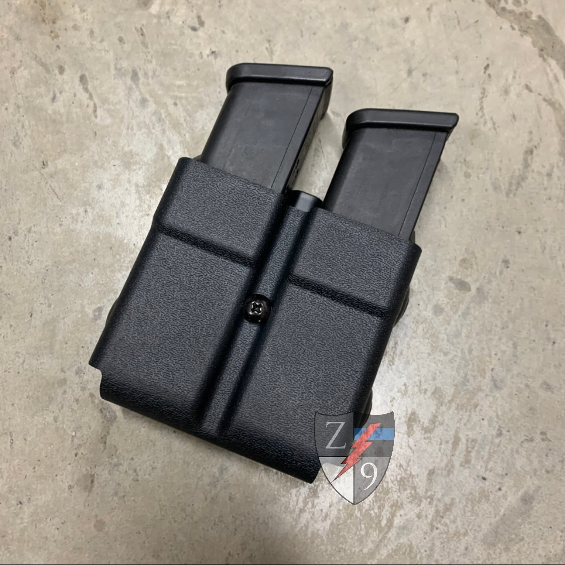 Zero 9 Traditional 9/40 Double Magazine Case, BLK (Z9-4027-BLK-MLK)