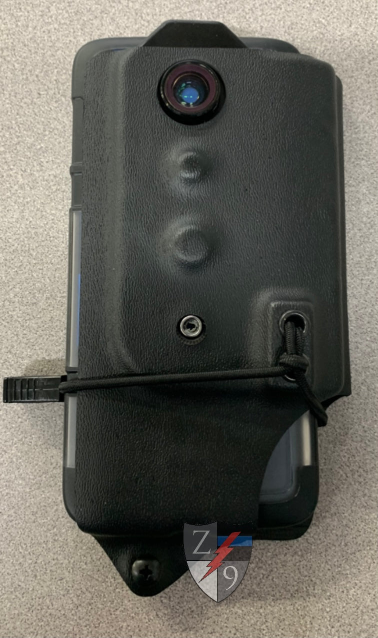 Zero 9 Bodyworn Camera System Cases, Case #1, Black, Molle-Lok (Z9-2023-BLK-MLK)