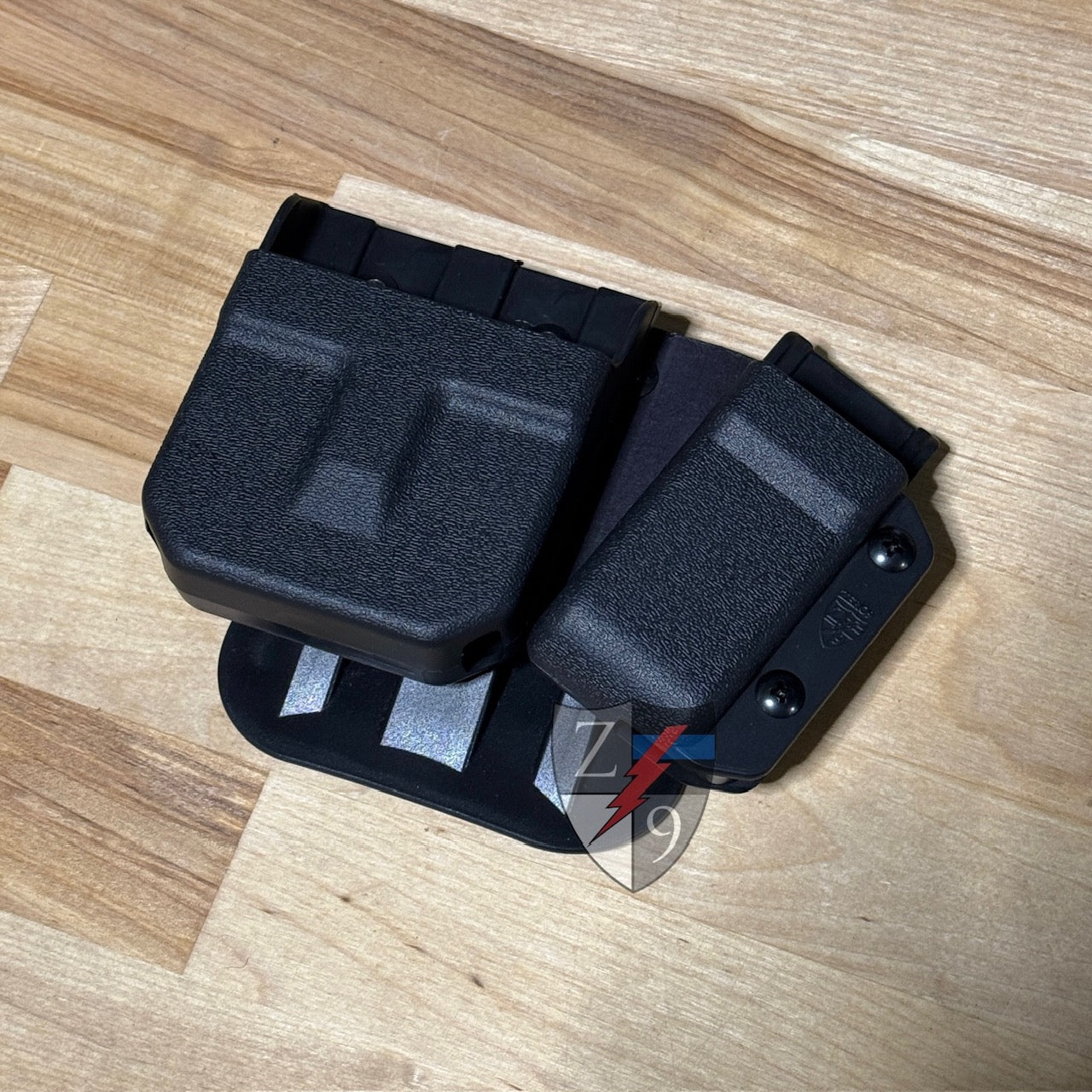 Zero 9 Admin Style Combo Kit, Std Cuff / Single Pistol Mag, Left Side Carry, Quick Clip (Z9-6001-LS-QC)
