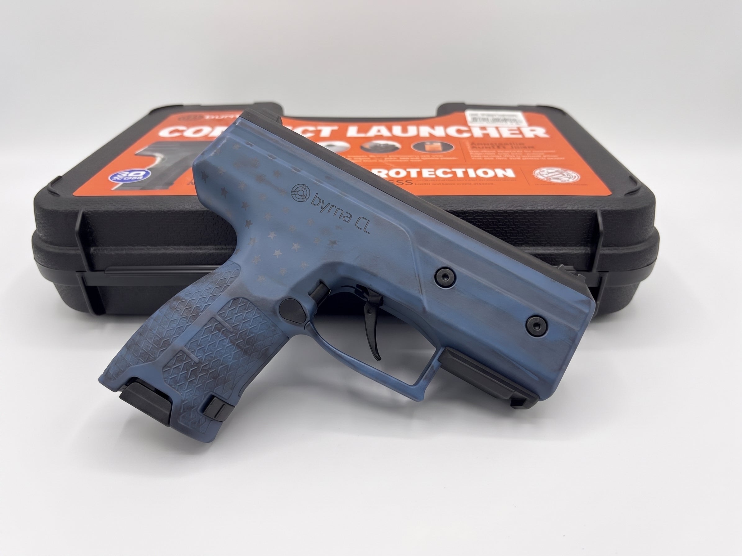 *Limited Edition* Byrna CL Launcher, Navy Blue US Flag - Universal Kit