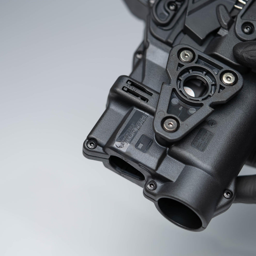 Rapid Force Lvl 3 Holster w/Light & Optic, Sig P320, Rt Hnd, (R3-M-0691-BK-RH-A0-C)