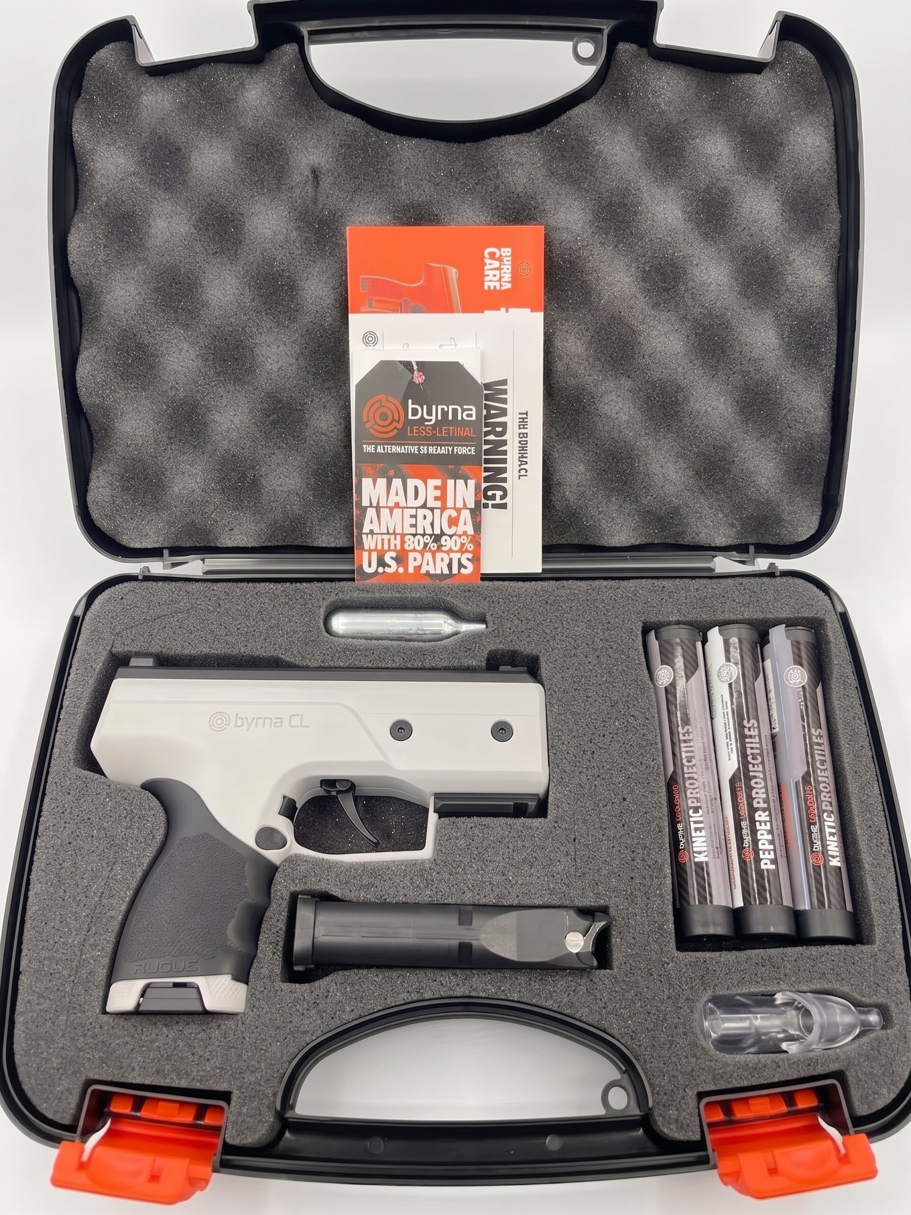 *Limited Edition* Byrna CL Launcher, Gloss White - Universal Kit
