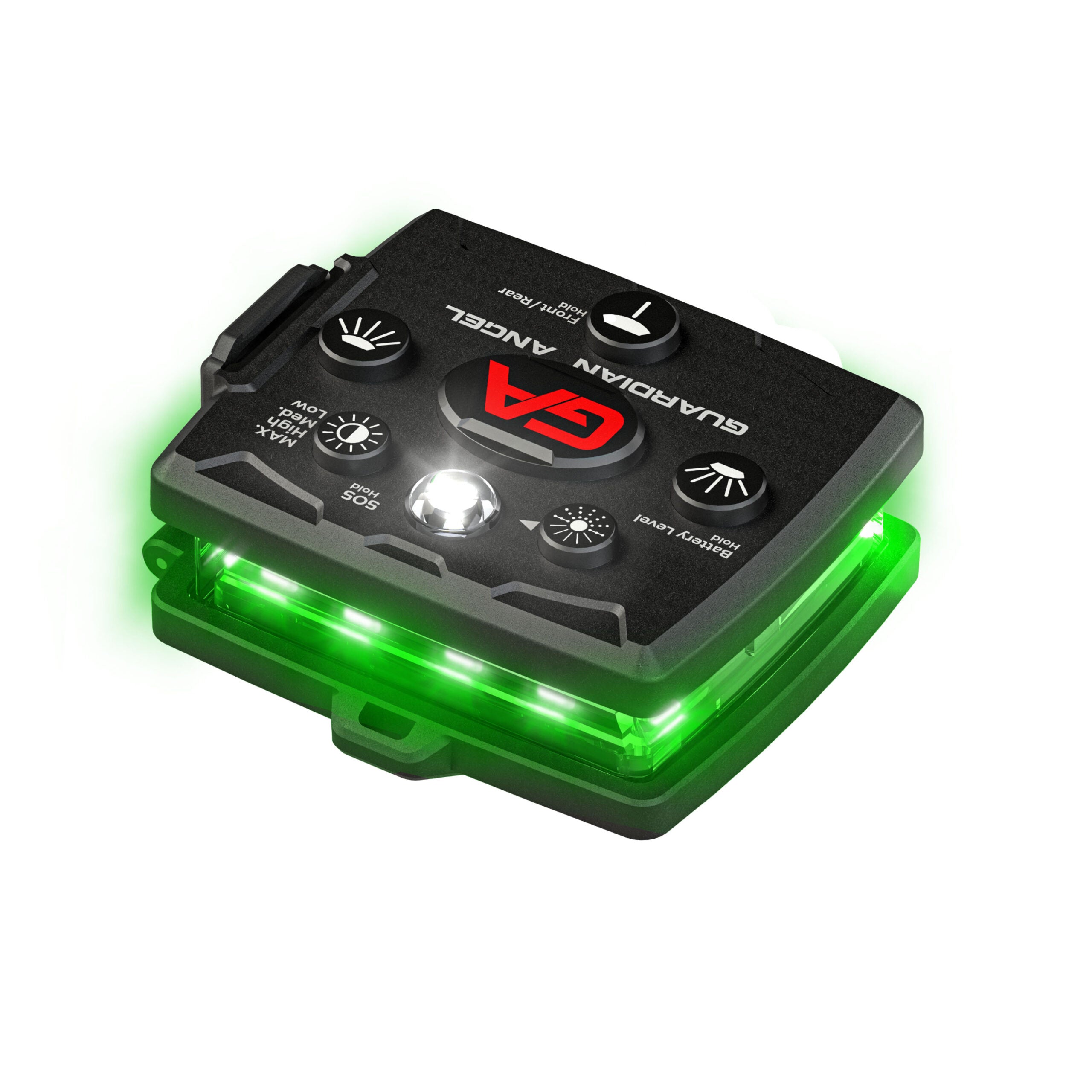 *NEW STYLE* Guardian Angel Micro Green/Green Wearable Safety Light (MCR-G/G)