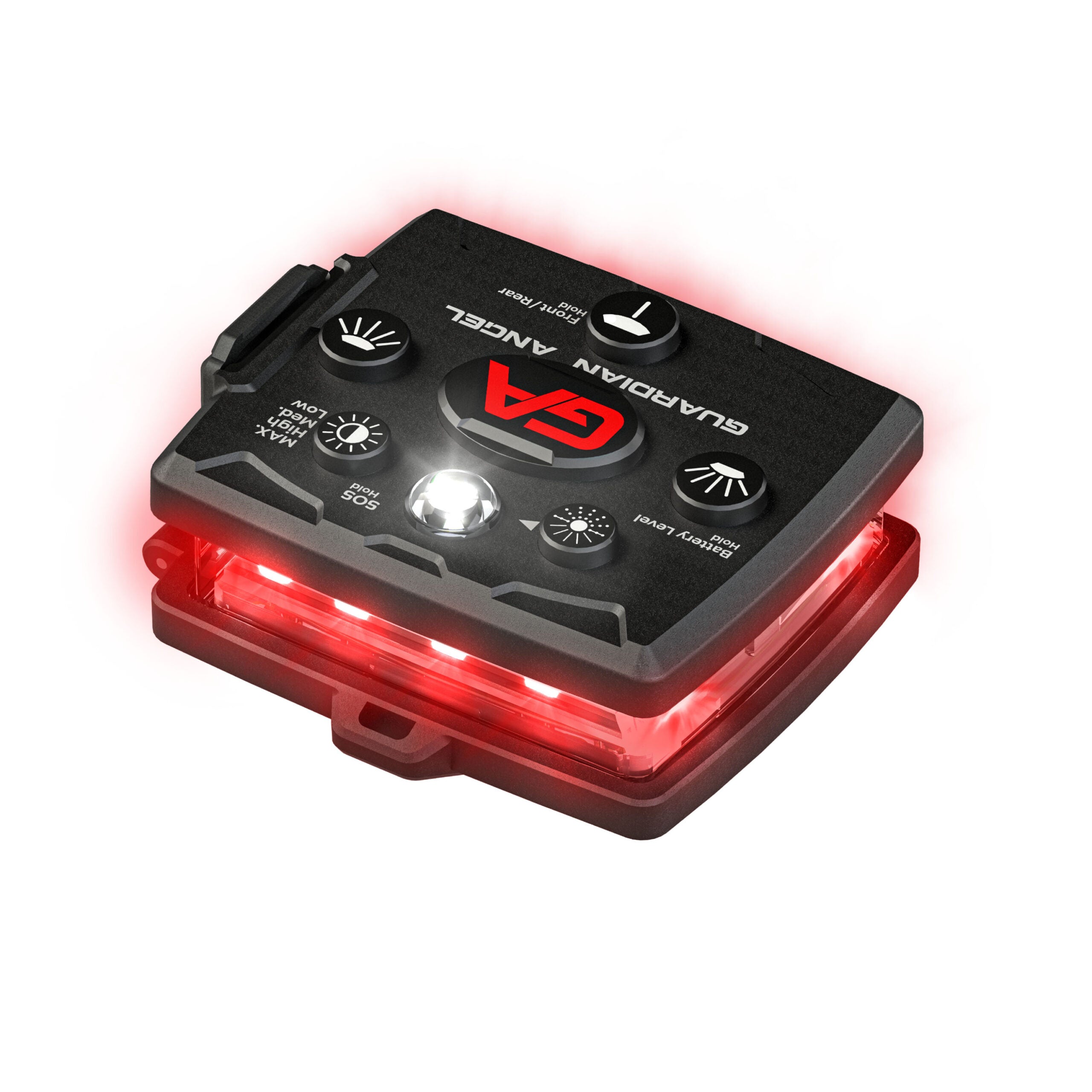 *NEW SYTLE* Guardian Angel Micro Series Red/Red Wearable Safety Light (MCR-R/R)